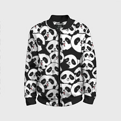 Детский бомбер Весёлые панды