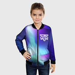 Бомбер детский GTA northern cold, цвет: 3D-черный — фото 2