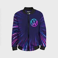 Детский бомбер Volkswagen neon speed lines