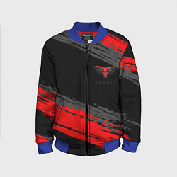 Детский бомбер Heroic black