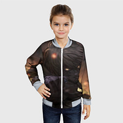 Бомбер детский Сага о Винланде Торфинн, цвет: 3D-серый — фото 2