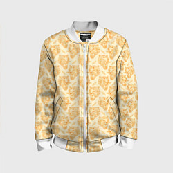 Бомбер детский Рычания тигра, цвет: 3D-белый