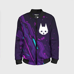Детский бомбер Stray neon gaming