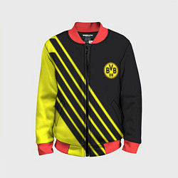 Бомбер детский Borussia sport line uniform, цвет: 3D-красный