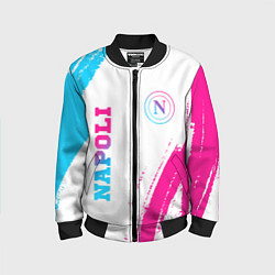 Детский бомбер Napoli neon gradient style вертикально