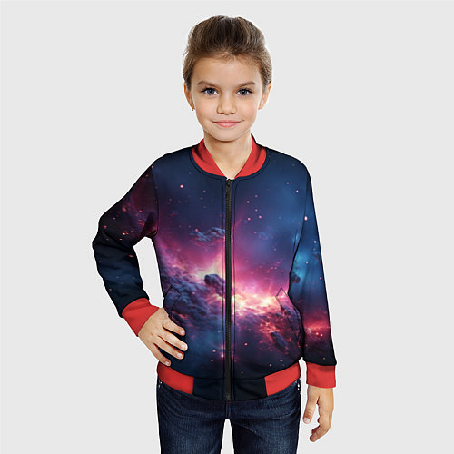 Детский бомбер Взрыв в космосе / 3D-Красный – фото 4