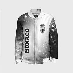 Бомбер детский Monaco sport на светлом фоне вертикально, цвет: 3D-белый