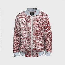 Бомбер детский Линогравюра, цвет: 3D-серый