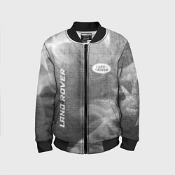 Детский бомбер Land Rover - grey gradient вертикально