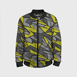 Детский бомбер Абстрактный геометрический паттерн