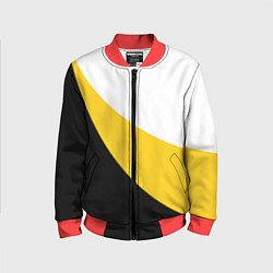 Бомбер детский Сокрушу пред ним врагов его большая хризма, цвет: 3D-красный