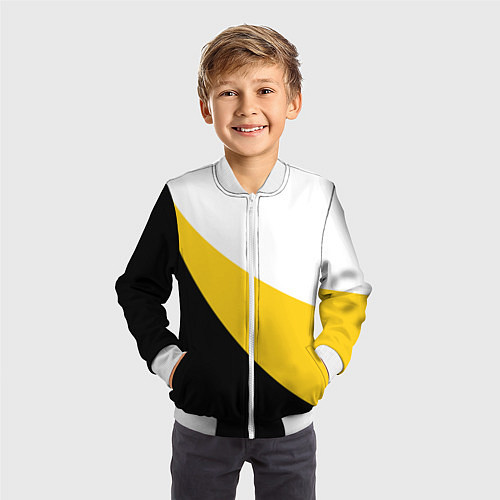 Детский бомбер Сокрушу пред ним врагов его большая Ника 2 / 3D-Белый – фото 3