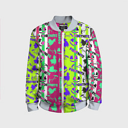 Детский бомбер Fortnite epic pattern