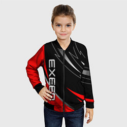 Бомбер детский Exeed - red uniform, цвет: 3D-черный — фото 2