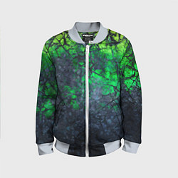 Детский бомбер Абстракция - acid web