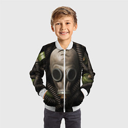 Бомбер детский Авто рожденные в СССР, цвет: 3D-белый — фото 2