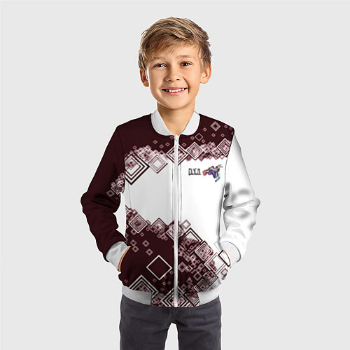 Детский бомбер Снуоборд / 3D-Белый – фото 3