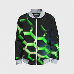 Детский бомбер Neon Honeycombs