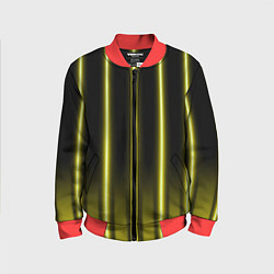 Детский бомбер Neon yellow