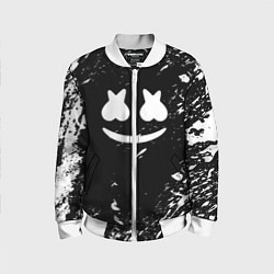 Детский бомбер Marshmello брызги красок