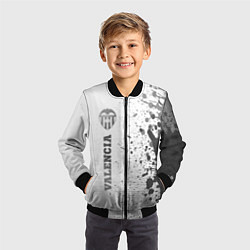 Бомбер детский Valencia - white gradient по-вертикали, цвет: 3D-черный — фото 2
