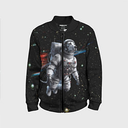 Детский бомбер The dalmatian brave cosmonaut - ai art