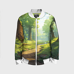 Детский бомбер Fabulous forest