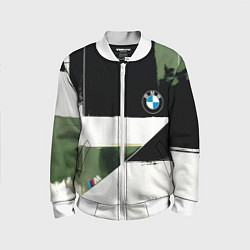 Детский бомбер BMW логотип