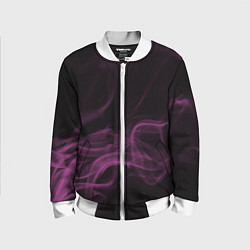 Детский бомбер Color smoke pink