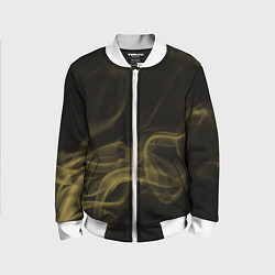 Детский бомбер Color smoke yellow