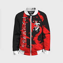 Бомбер детский Doom dark age dragon, цвет: 3D-белый