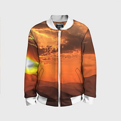 Детский бомбер Закат на перевале актопрак