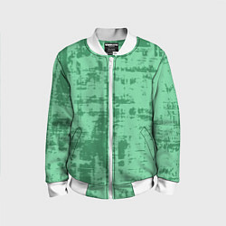 Бомбер детский Текстура с потертостями, цвет: 3D-белый