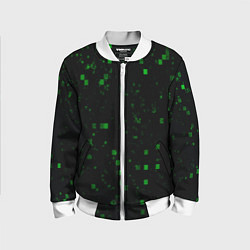 Детский бомбер Color green khaki