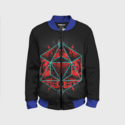 Бомбер детский Sinister Souls: Symbol, цвет: 3D-синий