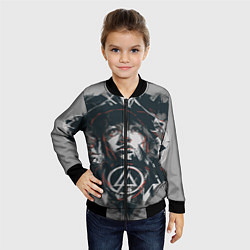 Бомбер детский Linkin Park: My Style, цвет: 3D-черный — фото 2