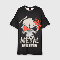 Детское платье Metal Militia