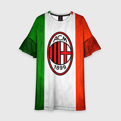 Платье клеш для девочки Milan2, цвет: 3D-принт