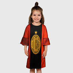 Платье клеш для девочки Milan5, цвет: 3D-принт — фото 2