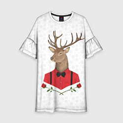 Детское платье Christmas Deer