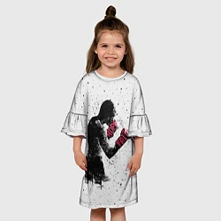 Платье клеш для девочки Hope Faith, цвет: 3D-принт — фото 2