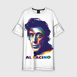 Платье клеш для девочки Al Pacino, цвет: 3D-принт