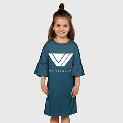 Платье клеш для девочки Destiny: The Vanguard, цвет: 3D-принт — фото 2