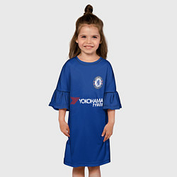 Платье клеш для девочки Chelsea FC: Form 2018, цвет: 3D-принт — фото 2