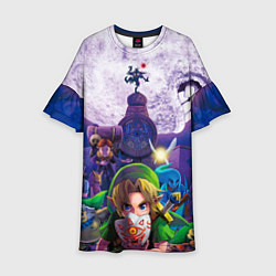 Платье клеш для девочки The Legend of Zelda, цвет: 3D-принт