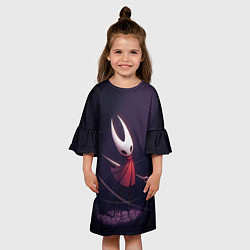 Платье клеш для девочки Hollow Knight, цвет: 3D-принт — фото 2