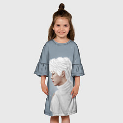 Платье клеш для девочки Stray Kids, цвет: 3D-принт — фото 2