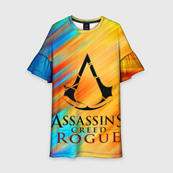 Платье клеш для девочки Assassin's Creed: Rogue, цвет: 3D-принт