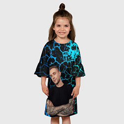 Платье клеш для девочки Егор Крид, цвет: 3D-принт — фото 2