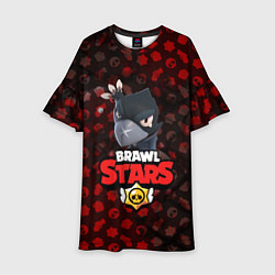 Детское платье BRAWL STARS:CROW